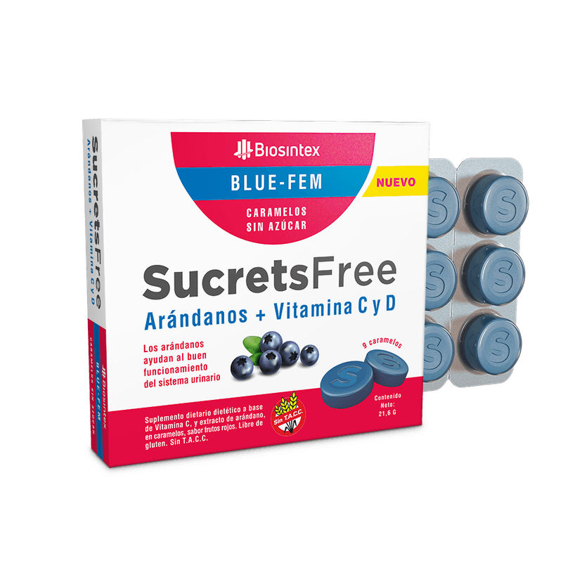 SUCRETS FREE BLUE FEM